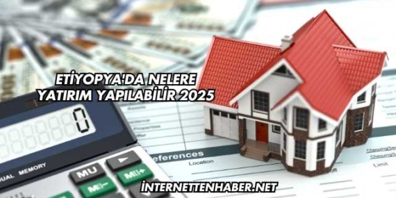 Etiyopya'da Nelere Yatırım Yapılabilir 2025
