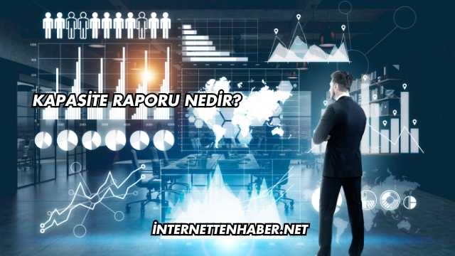 Kapasite Raporu Nedir?