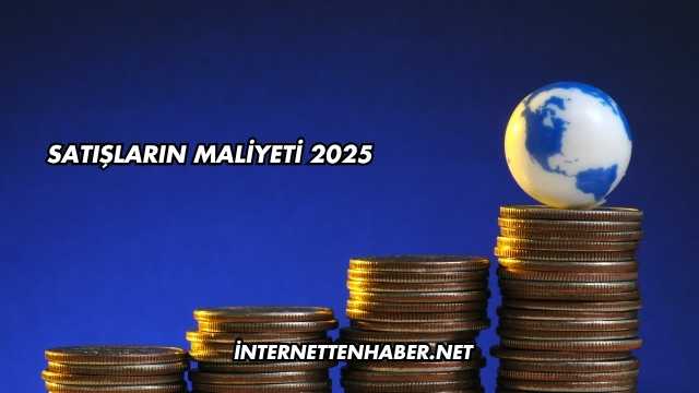 Satışların Maliyeti 2025
