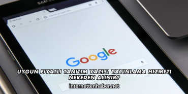 Uygun Fiyatlı Tanıtım Yazısı Yayınlama Hizmeti Nereden Alınır?