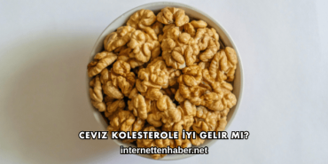 Ceviz Kolesterole İyi Gelir mi?