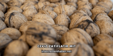 Ceviz Zayıflatır mı?