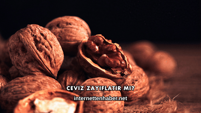 Ceviz Zayıflatır mı?