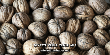 Diyette Ceviz Yenir mi?