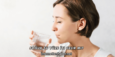 Soğuk Su Yüze İyi Gelir mi?