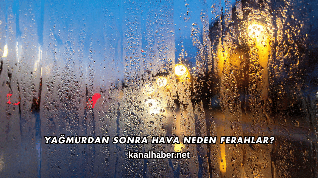 Yağmurdan Sonra Hava Neden Ferahlar?